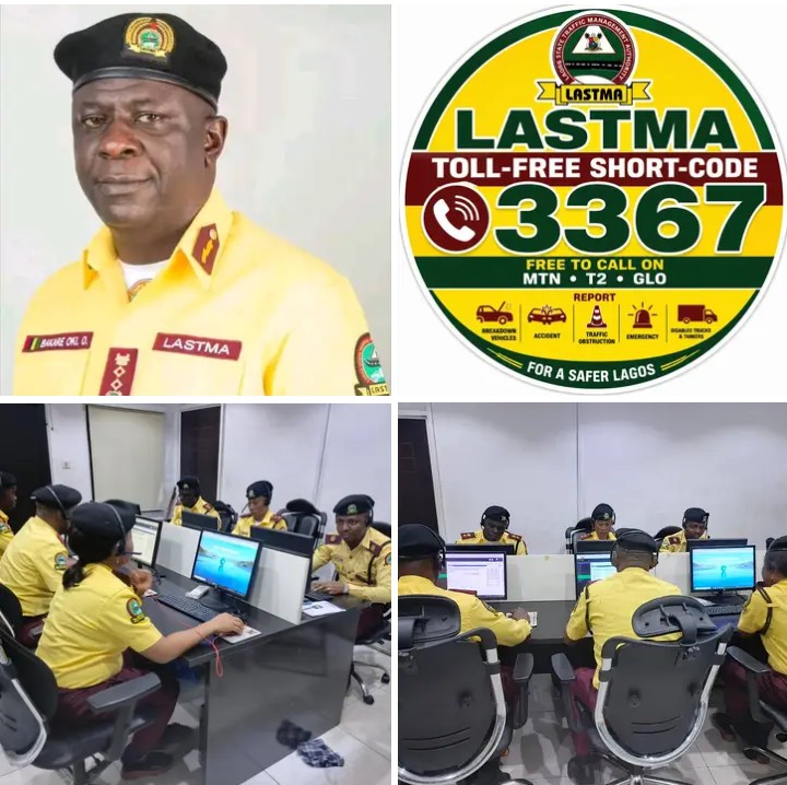 LASTMA Launches Toll-Free 3367 Emergency Hotline to Improve Traffic Management in Lagos LASTMA