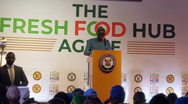 Sanwo-Olu Commissions Agege Fresh Food Hub to Boost Food Security and Modernise Distribution