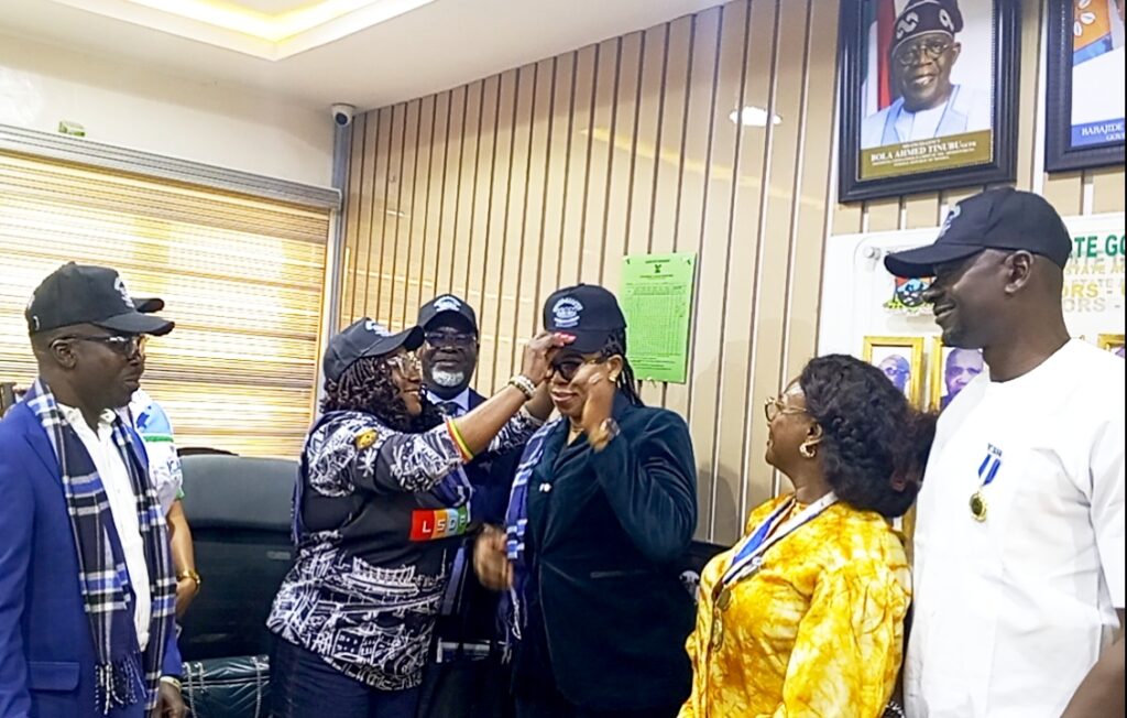 ICAN DELEGATION PAYS COURTESY VISIT TO OFFICE OF THE STATE AUDITOR-GENERAL