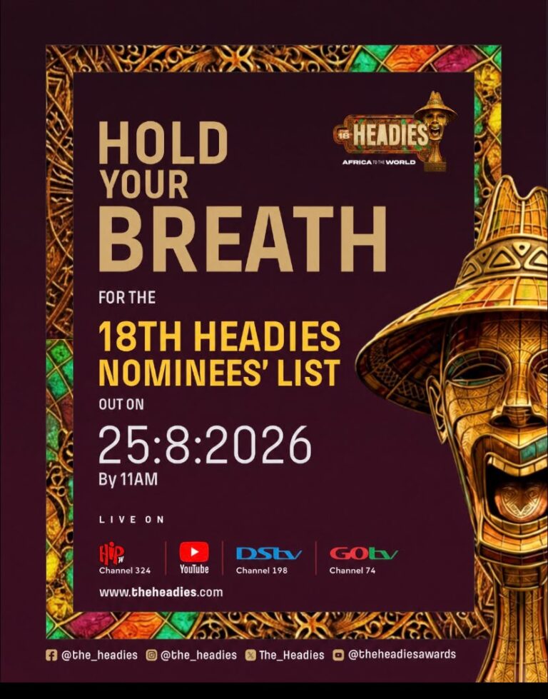 HEADIES UNVEILS NOMINATION LIST FOR 18TH EDITION HEADIES UNVEILS NOMINATION LIST FOR 18TH EDITION