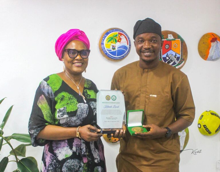 LJLA Fellow Honours Lagos Permanent Secretary With Digital Representation Award LJLA Fellow Honours Lagos Permanent Secretary With Digital Representation Award