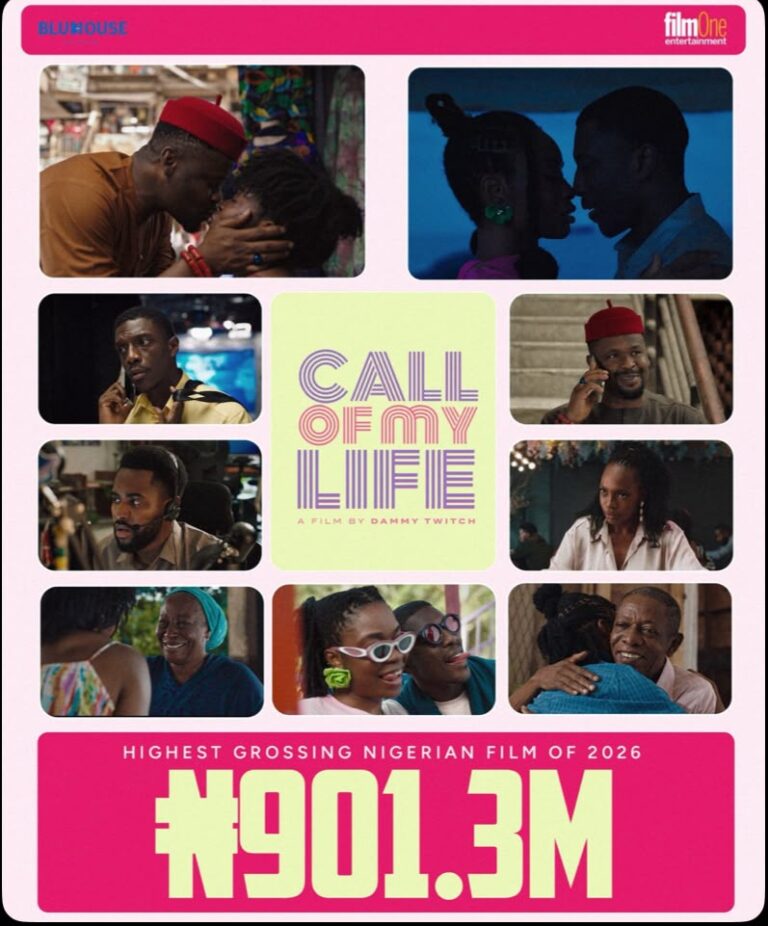 NOLLYWOOD’S CALL OF MY LIFE CROSSES ₦901.3 MILLION AT BOX OFFICE NOLLYWOOD’S CALL OF MY LIFE CROSSES ₦901.3 MILLION AT BOX OFFICE
