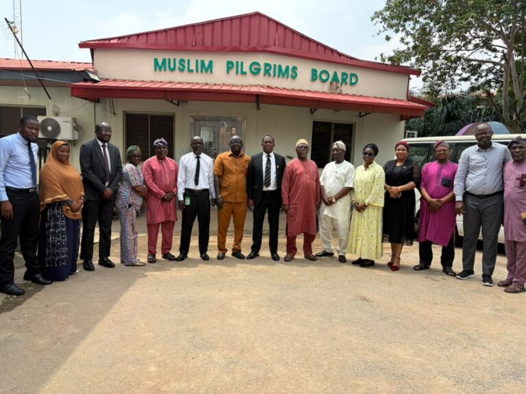 Lagos Muslim Pilgrims Welfare Board Receives Hilal Takaful Insurance MD on Courtesy Visit